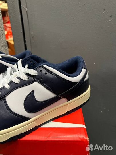 Nike Dunk Low Vintage Navy Оригинал