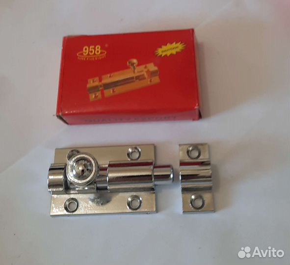 Щеколда на дверь, новая