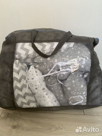 Бортики в детскую кроватку