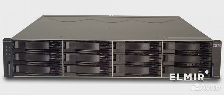 IBM DS3400 2xPower 2xFC cntrl, rails 39R6545