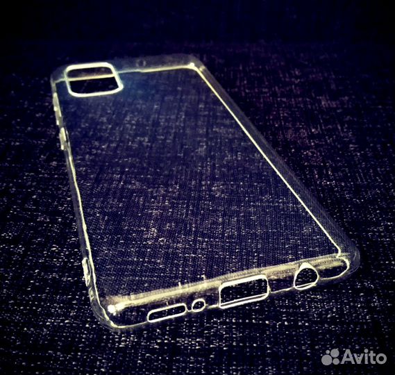 Samsung A51 Новый Прозрачный Чехол А51 Силикон TPU