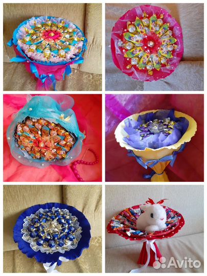 Сладкий букет на праздник