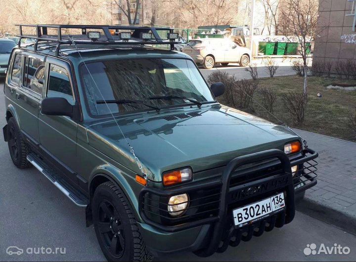 Кенгурятник на ниву urban