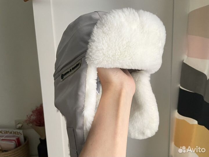 Шапка ушанка 46 -48 см