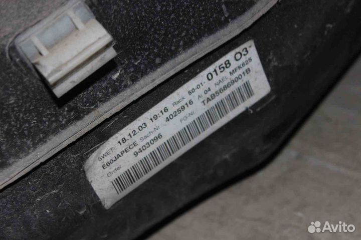 Бак топливный BMW 5-Series (бмв 5 Серия) E60 16117