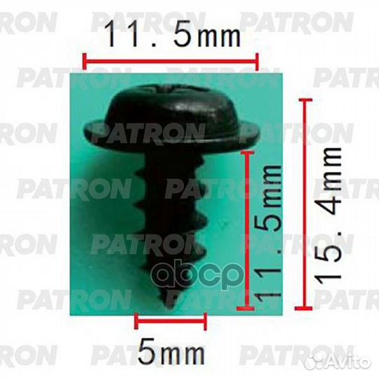 Саморез Применяемость: Саморез 5x15.4 универcал