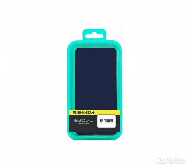 Чехол-накладка для Samsung Galaxy A34 синий, Micro