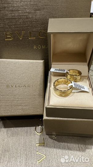 Bvlgari кольцо золото585