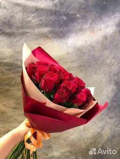 Букет роз для девушки