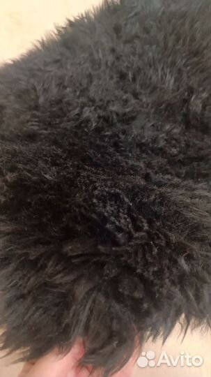 Меховая подстилка в автомобильное кресло