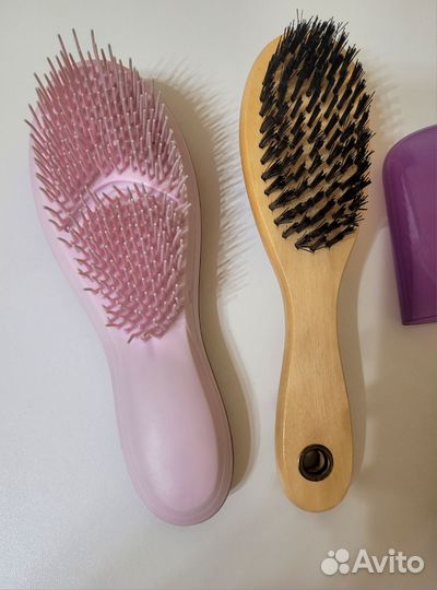 Электрическая расческа-детанглер и обычные