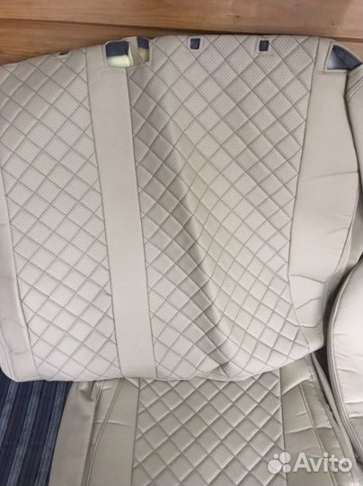 Авточехлы из экокожи Ford focus3