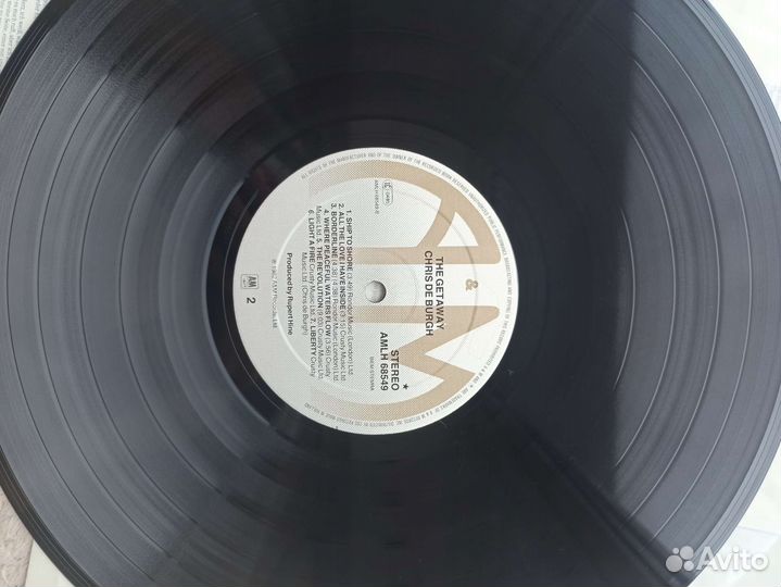 Chris de Burgh–The Getaway(LP, EU)