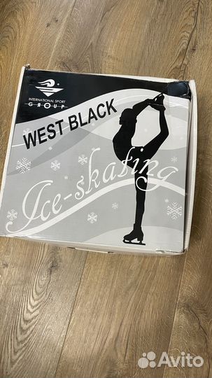 Коньки фигурные 38 размер новые