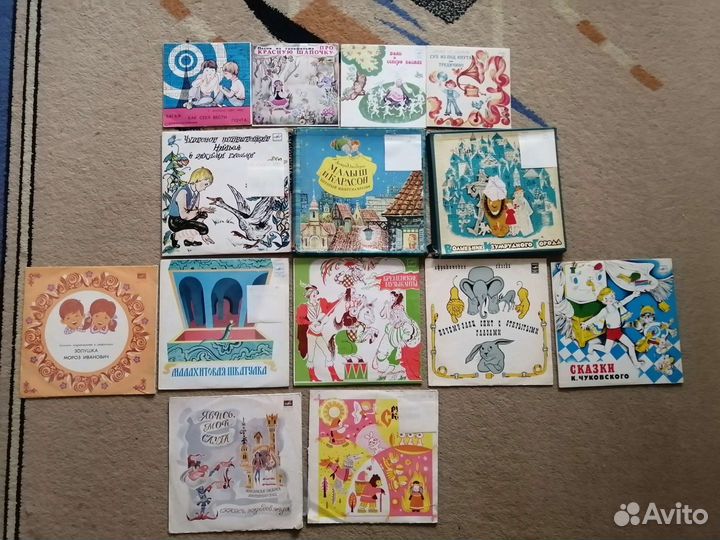 Пластинки виниловые детские