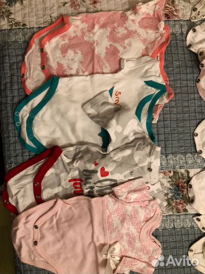 Одежда для новорожденных пакетом 56 до 68