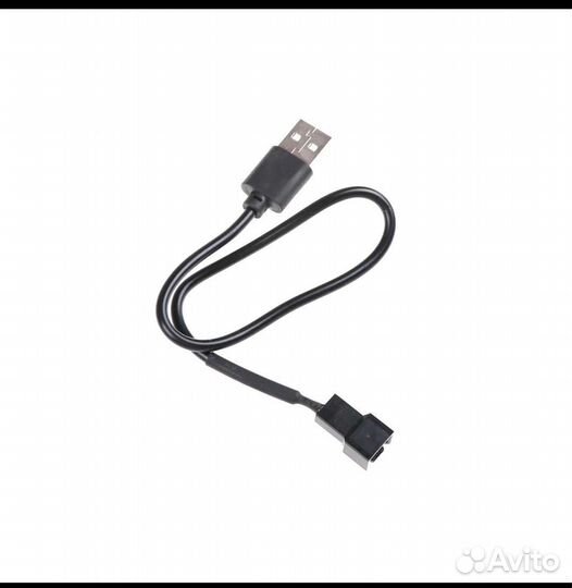 Переходник USB (папа) - 2 pin и 3 pin (мама)