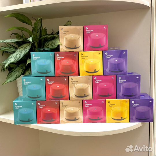 Hoвая колонка Яндекс станция лайт с Алисой