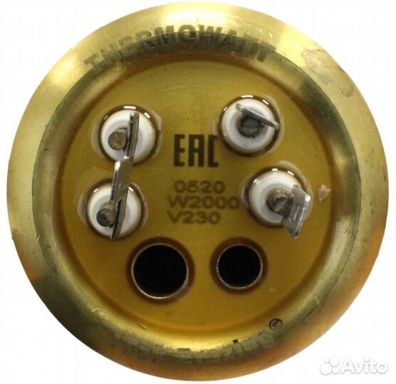 Тэн водонагревателя горизонт. RF-64mm 2000W(700+13