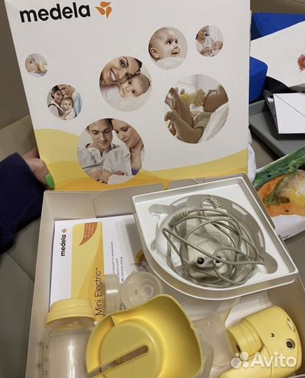 Молокоотсос medela электрический mini electric