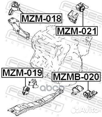 Опора двигателя MZM-021