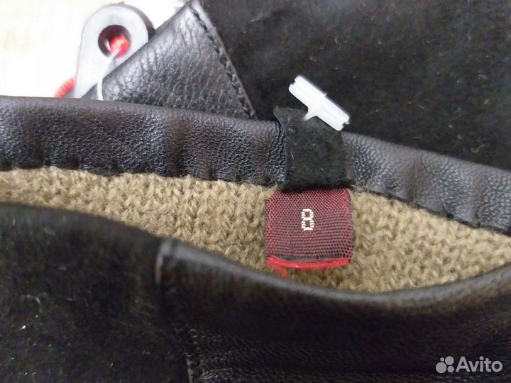 Перчатки кожаные женские