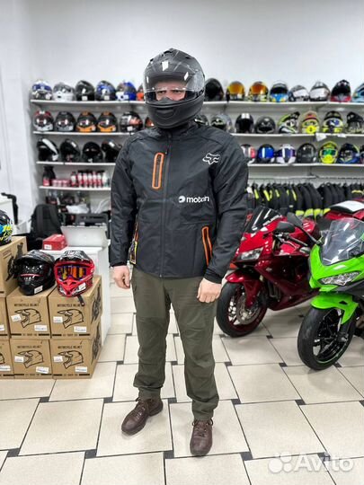 Куртка мото FOX Black