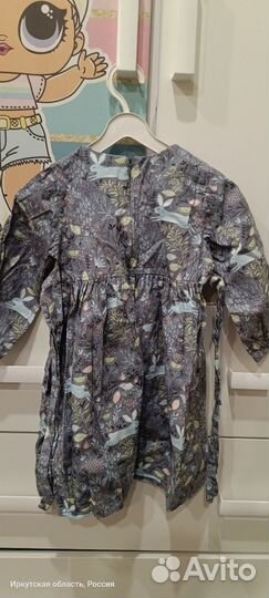 Платье для девочки 92