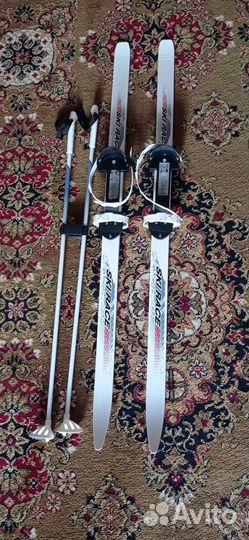 Лыжи детские пластиковые