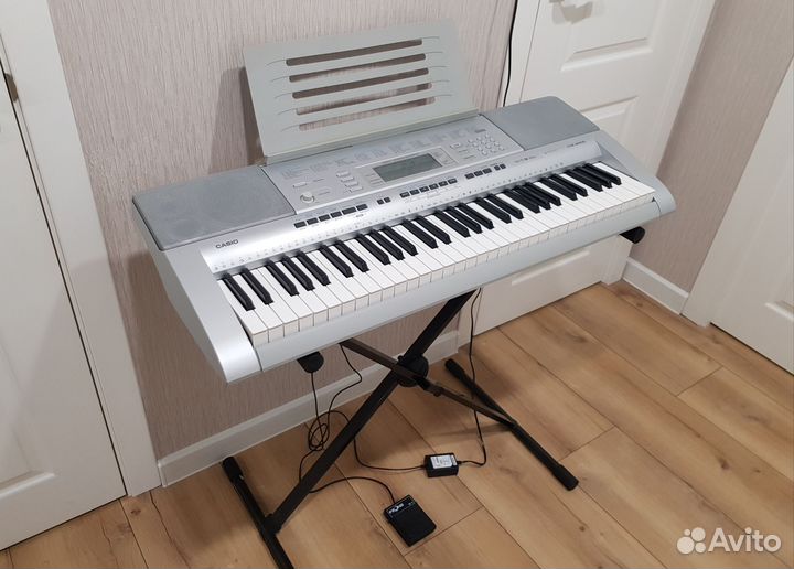 Синтезатор Casio ctk-4000 со стойкой и педалью