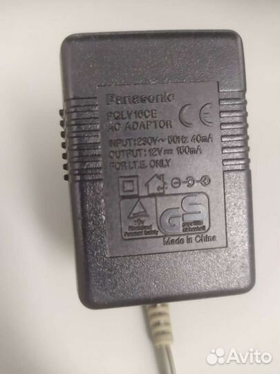 Блок питания Panasonic pqlv16CE