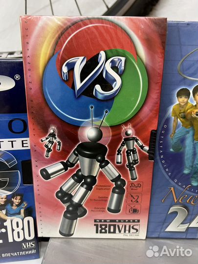 Чистая новая видеокассета VHS