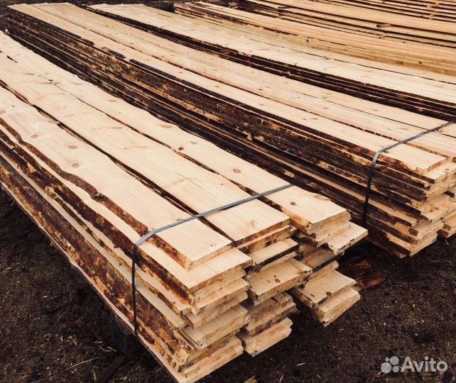 Доска обрезная / необрезная пиломатериалы