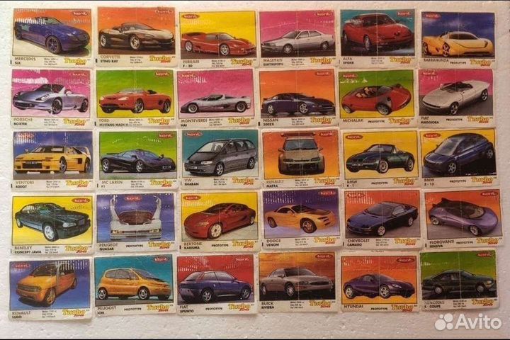 Вкладыши от жвачки турбо супер