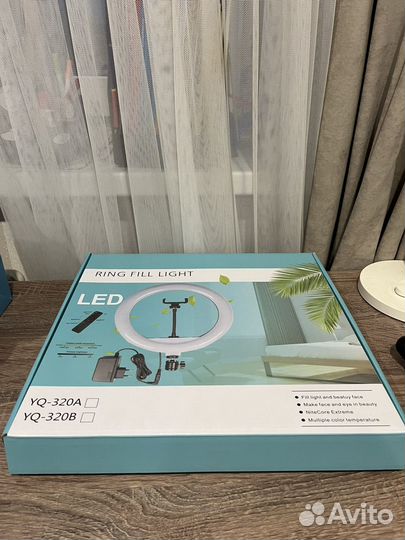 Кольцевая лампа 33 см