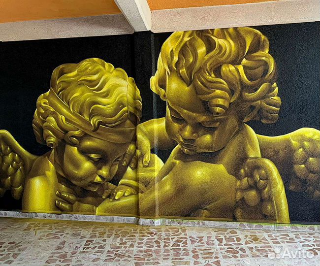 Граффити оформление, роспись стен, логотипы