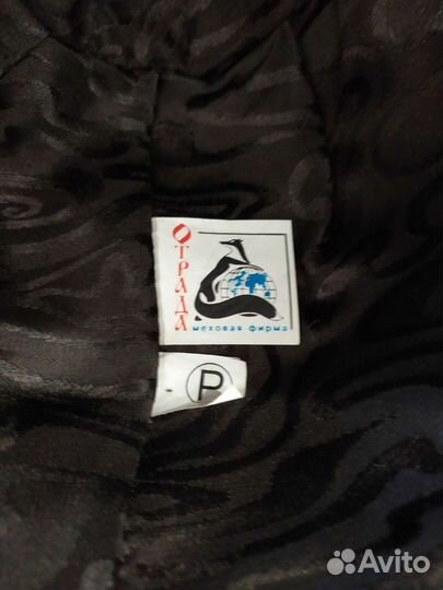 Шляпа женская черная