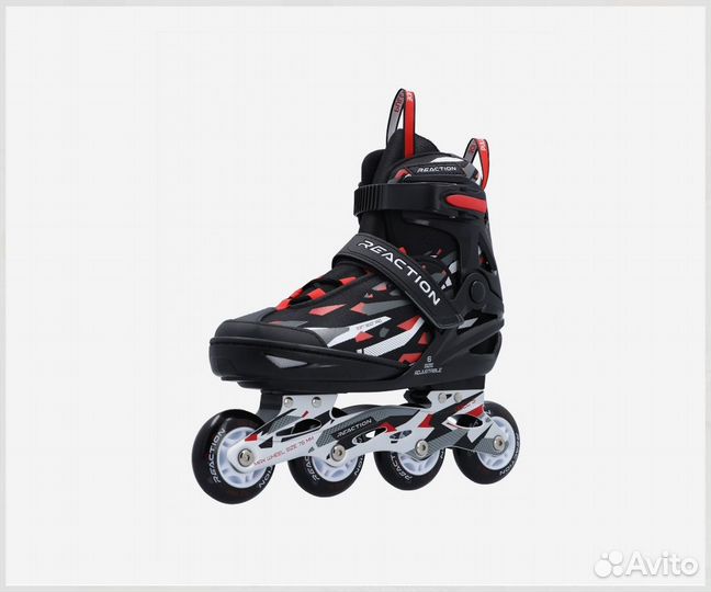 Ролики коньки детские раздвижные Reaction Rainbow1