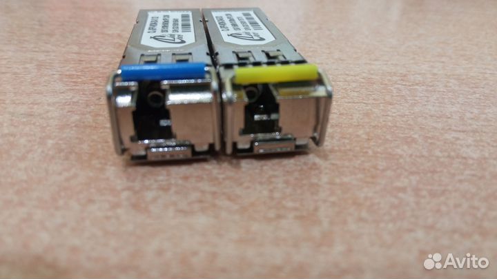 Гигабитовые модули SFP, LC коннектор, симплекс