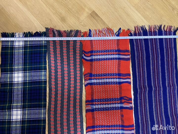 Мужской шарф шерстяной советского периода нов