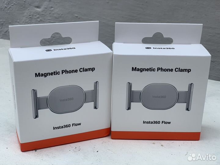 Magnetic phone clamp insta360 flow