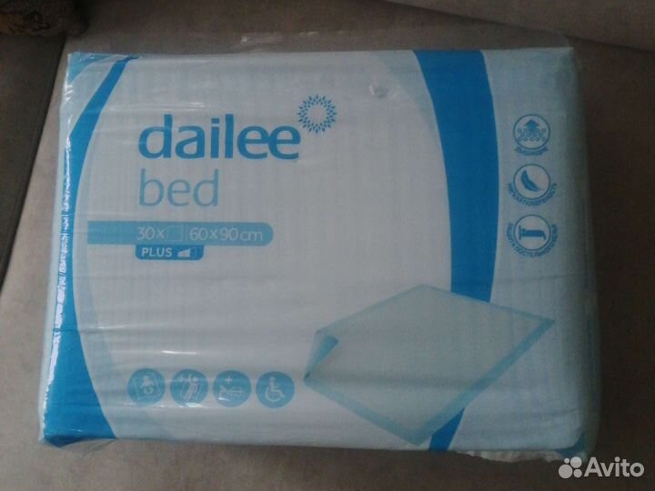 Пеленки одноразовые 60х90 30 штук