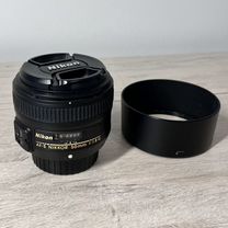 Объектив Nikon Nikkor AF-S 50mm F 1.8