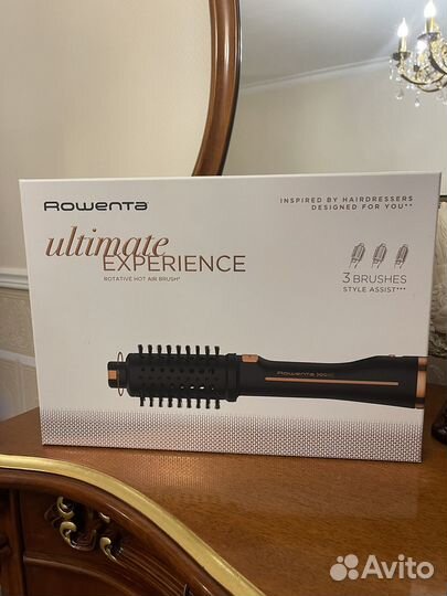 Фен-щетка, стайлер rowenta ultimate experience