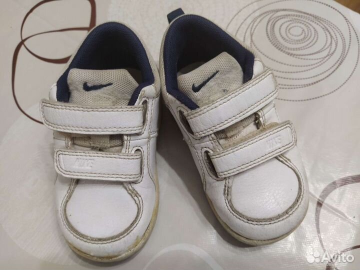 Кроссовки nike детские кожа