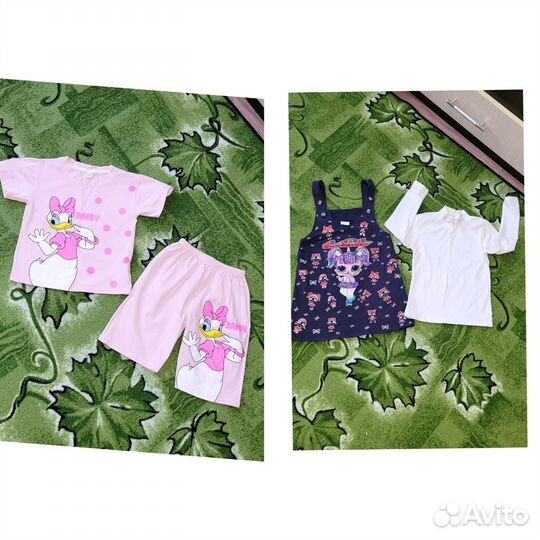 Детские вещи пакетом на девочку 104