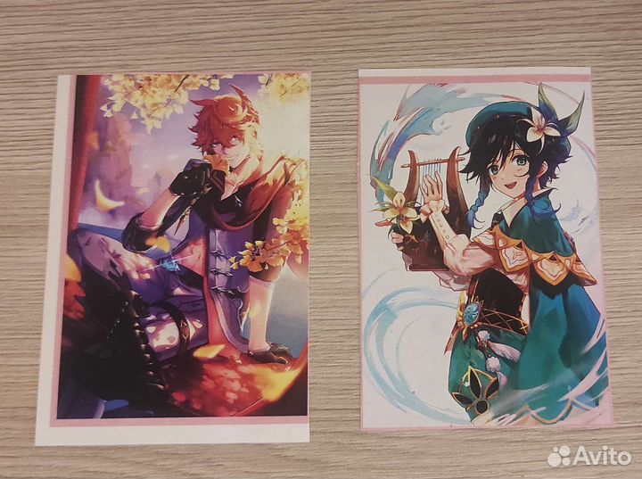 Наклейки Genshin