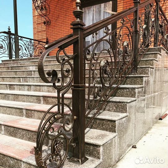 Кованые ворота, перила, заборы, навесы, калитки