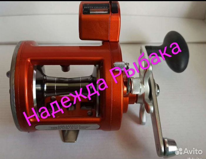 Катушка мультипликаторная JCD400 для троллинга