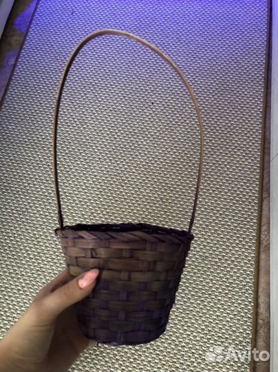 Корзина плетёная